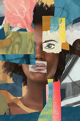 30 x 45 Obscured Portrait I (IBG)
