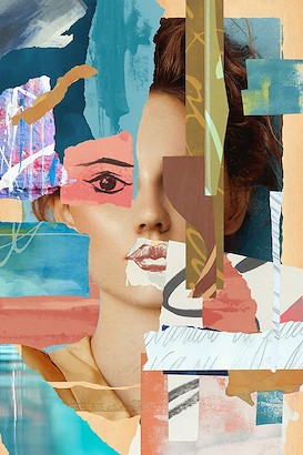 30 x 45 Obscured Portrait II (IBG)