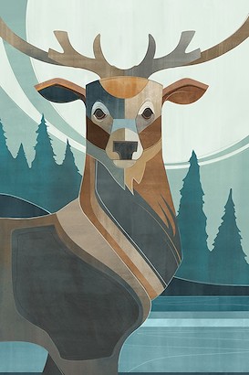 30 x 45 Northern Nature II (IBG)