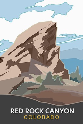 40 x 60 Red Rock Canyon Colorado (IBG)