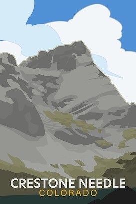 40 x 60 Crestone Needle Colorado (IBG)
