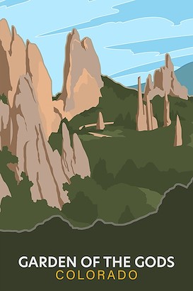 40 x 60 Garden of the Gods Colorado (IBG)