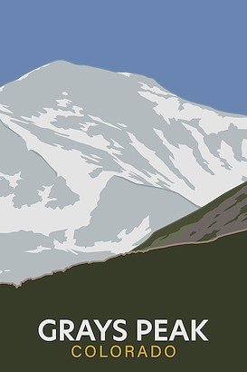40 x 60 Grays Peak Colorado (IBG)