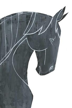 30 x 45 Equus Ferus I (IBG)
