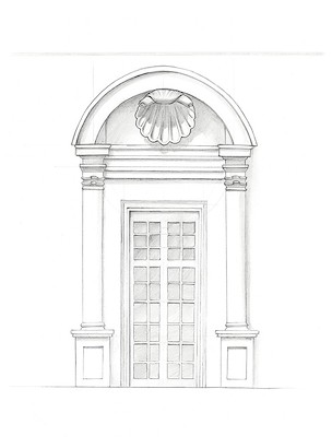24 x 32 Western Architecture I (IBG)