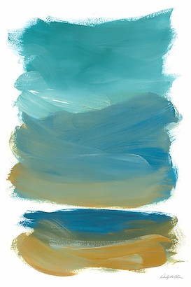 24 x 36 Turquoise Sky II (IBG)