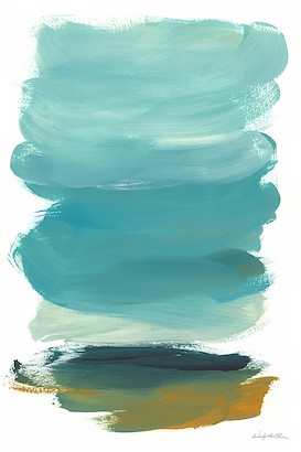 24 x 36 Turquoise Sky III (IBG)