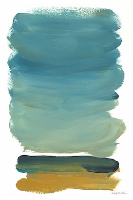 24 x 36 Turquoise Sky IV (IBG)