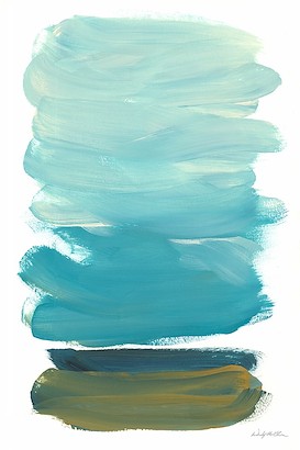 24 x 36 Turquoise Sky VII (IBG)