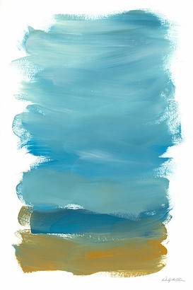 24 x 36 Turquoise Sky VIII (IBG)