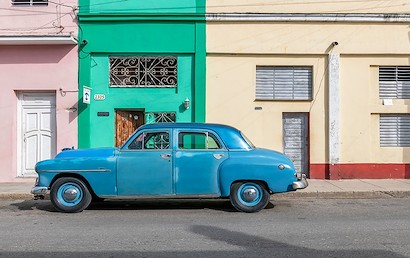 36 x 24 Cuba All Blue (IBG)