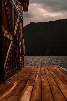 40 x 60 Down at the Lake (MT)