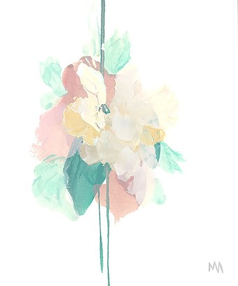 20 x 24 Blush Seeding II (HE-T)