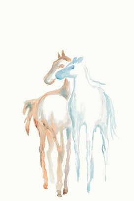 24 x 36 Horse Pairs I (IBG)