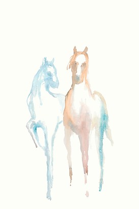 24 x 36 Horse Pairs II (IBG)